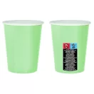 Farbe Solid Mint Grüner Papierbecher, 14er Pack, 270 ml