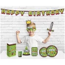 Gamer Game On Happy Birthday Schriftzug Spielzeug 160 cm