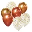Farbe Colour Gold-Kupfer Ballon Set, 7 Stk. 12 inch (30cm)