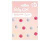 Baby Baby Girl Mädchen Papier Pom Pom Girlande 250 cm