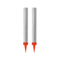 Geburtstag Silber, Silberne Tortenshow 12 cm 2 Stk