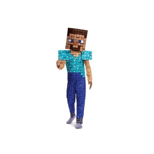 Minecraft Steve Plus Kostüm 4-6 Jahre