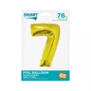Nummer Gold Goldene Zahl 7 Folienballon 76 cm