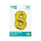 Nummer Gold Goldene Nummer 8 Folienballon 76 cm