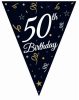 Happy Birthday 50 B&C Wimpel 270 cm