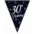 Geburtstag B&C Happy Birthday 30 Wimpelgirlande 270 cm