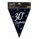 Geburtstag B&C Happy Birthday 30 Wimpelgirlande 270 cm