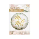 Hochzeit Mr & Mrs, Folienballon 36 cm