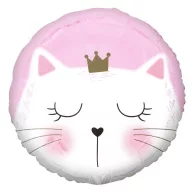Katze Sleepy Folienballon 36 cm
