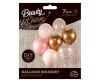 Farbe Pink-Copper Ballonset 7 Stk. 30cm (12 Zoll)