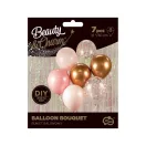 Farbe Pink-Copper Ballonset 7 Stk. 30cm (12 Zoll)