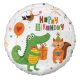 Krokodil Happy Birthday Crocodile Folienballon 36 cm