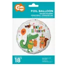 Geburtstag Crocodile Krokodil Happy Birthday Folienballon 36 cm