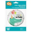 Geburtstag Crocodile Krokodil Happy Birthday Folienballon 36 cm
