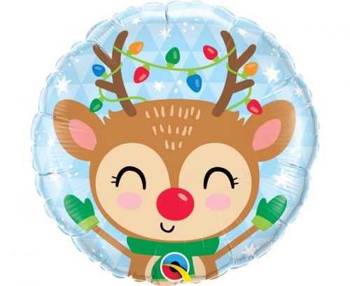 Weihnachten Reh, Rentier i Folienballon 46 cm