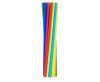Farbe Rainbow Papierstrohhalm 24er-Set