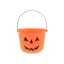 Halloween Happy Kürbis Süßigkeitensammler Eimer 18x15 cm