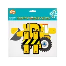 Baustelle Building Blocks Happy Birthday Banner 220 cm