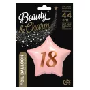 Geburtstag Pink Rosa Happy Birthday 18 Stern Folienballon 44 cm