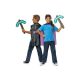 Minecraft Hacke und Umhang Set