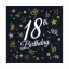 Geburtstag B&C  Happy Birthday 18 Servietten 20 Stk 33x33 cm