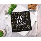 Geburtstag B&C  Happy Birthday 18 Servietten 20 Stk 33x33 cm
