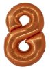Nummer Copper Kupfer Zahl 8 Folienballon 76 cm