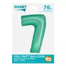 Nummer Mint Mat Minz Nummer 7 Folienballon 76 cm