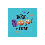 Halloween Boo Serviette, 20er-Pack, 33x33 cm
