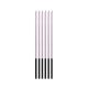 Farbe Magic Flame Lilac, Lila Geburtstagskerze, Kerzenset 6 Stk