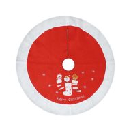 Weihnachten Red Roter Holzrock, Matte 80 cm