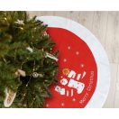 Weihnachten Red Roter Holzrock, Matte 80 cm