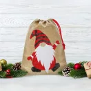 Weihnachten Gnome Weihnachtsmannsack 24 cm