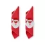 Weihnachten Santa Claus Weihnachtsmann Serviettenring-Set