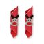 Weihnachten Deer Rentier Serviettenring Set