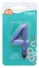 Nummer Diamond Metallic Blaue 4er Zahlkerze, Tortenkerze
