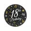 Geburtstag B&C Happy Birthday 18 Papptellerset (6 Stück, 18 cm)