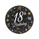 Geburtstag B&C Happy Birthday 18 Papptellerset (6 Stück, 18 cm)