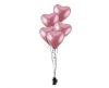 Herz Platinum Light Pink Ballon, Luftballon 6 Stück 12 Zoll (30 cm)