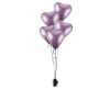 Herz Platinum Light Purple Ballon, Luftballon 6 Stück 12 Zoll (30 cm)