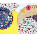Frühling Have Fun Light Pappteller 6er-Set, 18 cm