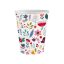 Frühling Have Fun Light Papierbecher 6 Stück 250 ml