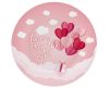 Liebe Love Is In The Air Pink Pappteller 6 Stück 18 cm