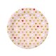 Liebe XOXO Pink Papierteller 6 Stk 18 cm