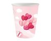Liebe Love Is In The Air Pink Pappbecher 6 Stück 250 ml