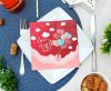Liebe Love Is In The Air Red Serviettenpackung 20 Stück 33x33 cm