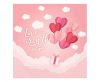 Liebe Love Is In The Air Pink Serviette 20 Stk. 33x33 cm