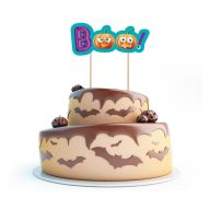 Halloween Boo Tortendekoration 18 cm