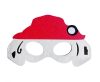 Tiere Dog Brigade Firefighter Hundefilzmaske 20 cm