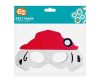Tiere Dog Brigade Firefighter Hundefilzmaske 20 cm